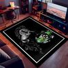 1pc Borussia Monchengladbach Logo Print Area Rug - Soft,Washable Non-Slip Indoor Mat for Office Chairs,Living Room,Home Office Decorative Rug