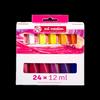 Acrylic Paint - ARTCREATION - 24 Tubes of 12 Ml - Assorted Colors - Multicolor - Mixed
