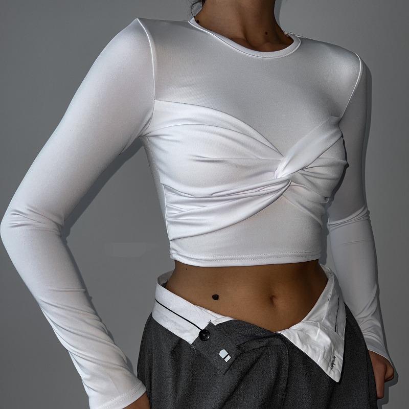 

Long Sleeved T-shirt Women s Top L чорний