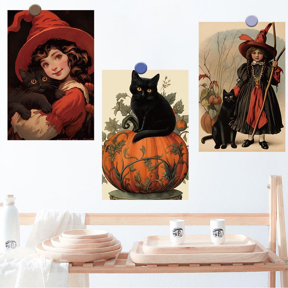 10×15CM 10PCS Colorful Card Sticker Posters Aesthetic Laptop Photography Art Pictures Cafe Collocation Decor Poster Stickers