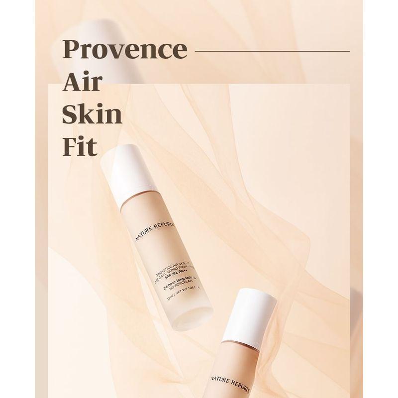 NATURE REPUBLIC - Provence Air Skin Fit One Day Lasting Foundation - 4 Colors