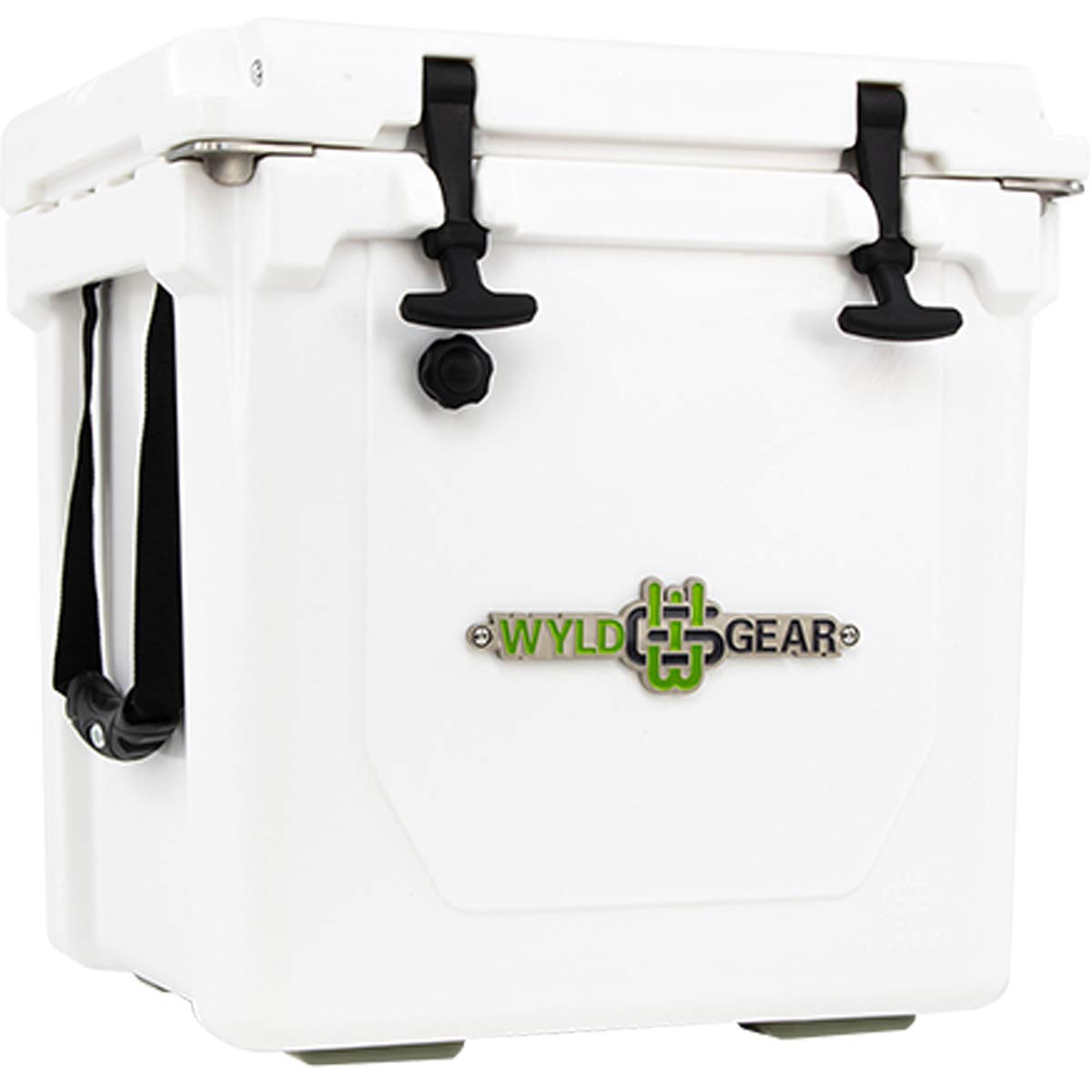 

WYLD GEAR Hard Cooler Rotomolded Cooler 25 24 All White 25Q, Box, Quart, Liters,