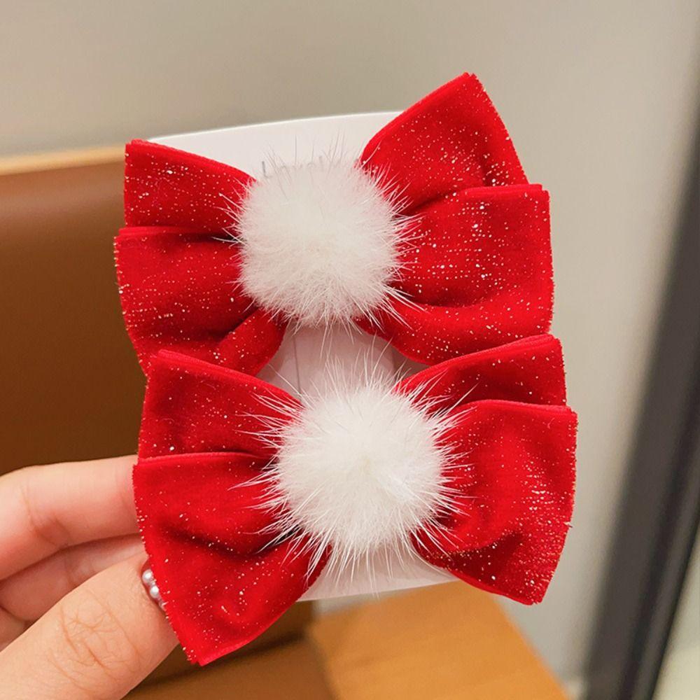 

Crown Children Red Bow Hairpin Rabbit Hanfu Hair Sticks Lovely Ancient Style Hairpin Girls M