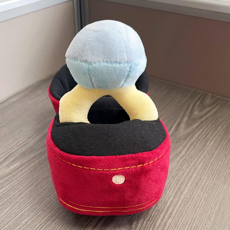 1 Set Funny Gifts Diamond Ring And Box Case Plush Toy Creative Stuffed Pet Chew Toys For Dog Engagement Wedding Oversized Ring