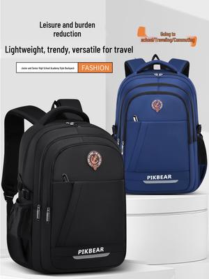 Lightweight, Spine-Supporting Casual Backpack for Boys Grades 2-6