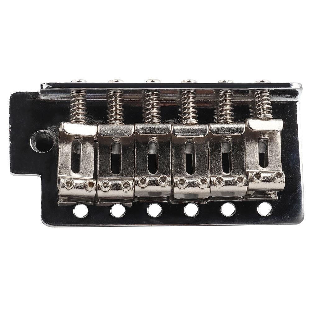 Zinc Alloy 6 Strings Electric Guitar Tremolo Bridge with Bar Repair Parts for Guitars