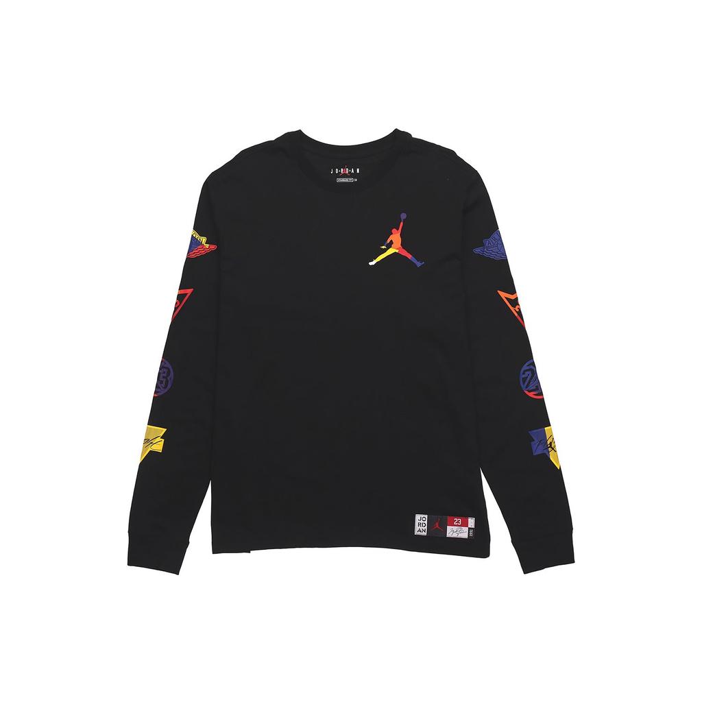 Jordan DNA Casual Sports Pullover Crew Neck Sweatshirt Men Sweatshirt Black DA6763-010