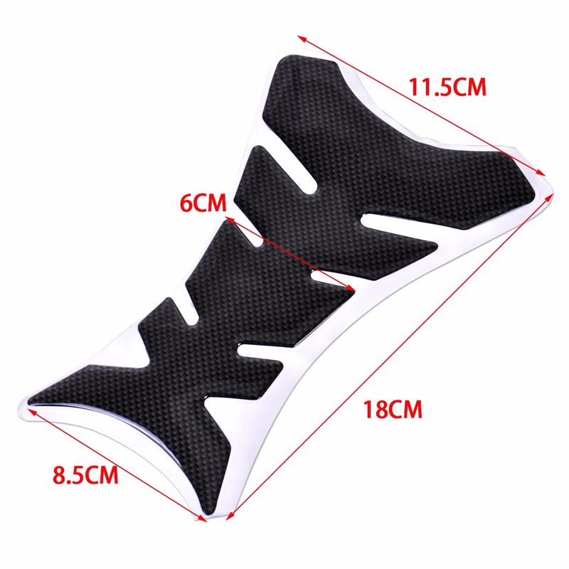 Motorcycle Protector Sticker Decal Cover Fish Bone Style Motorcycle Oil Tank Stickers