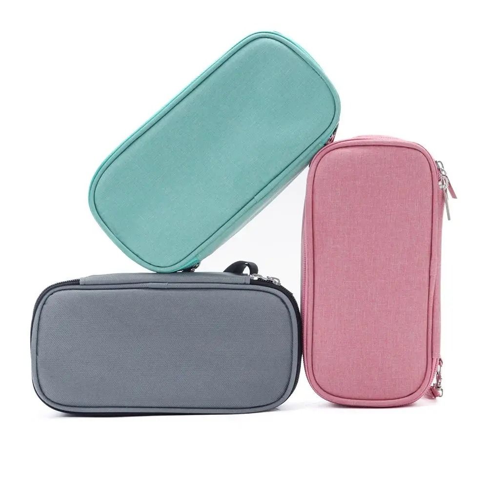 Thermal Insulated Insulin Cooling Bag Waterproof Thermal Pill Protector Drink Cooler