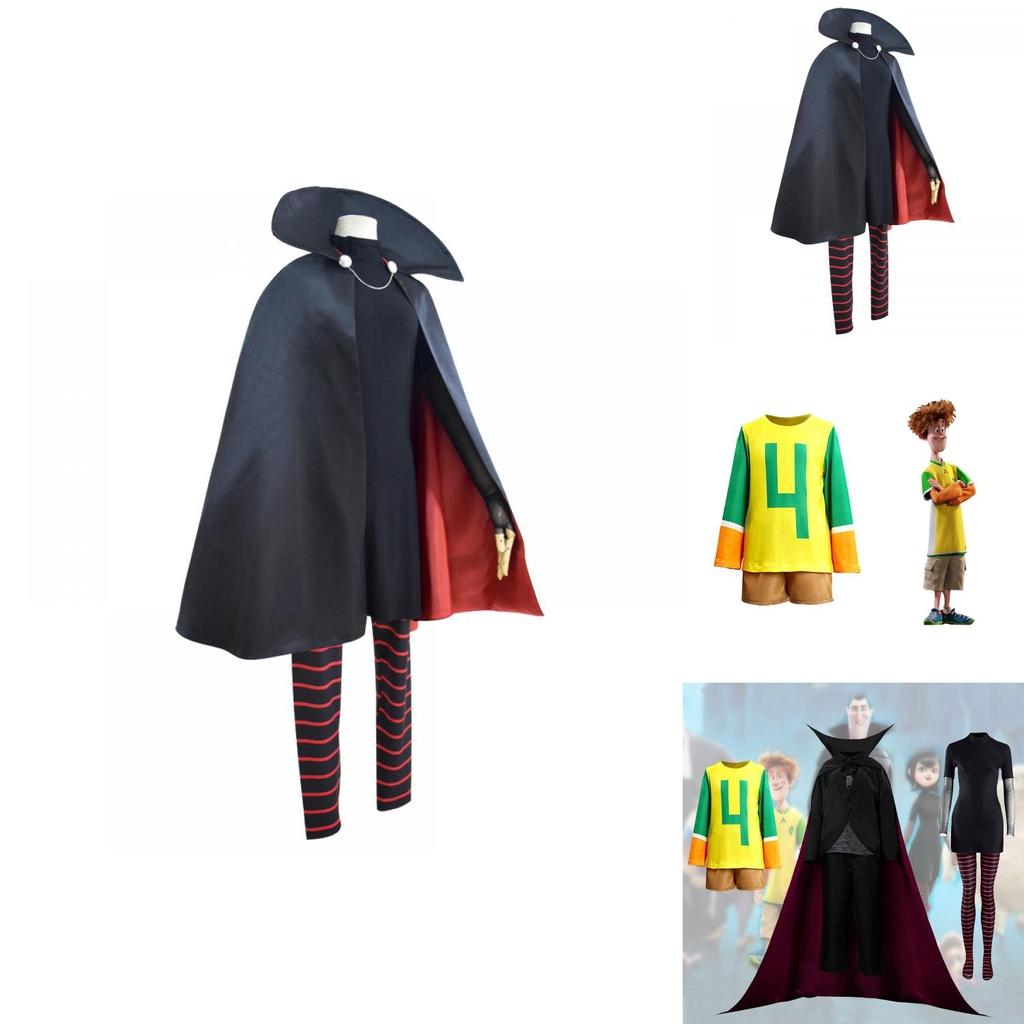 Xs-3xl Dracula Mavis Jonathan Halloween Transylvania Cosplay Vampire Costume