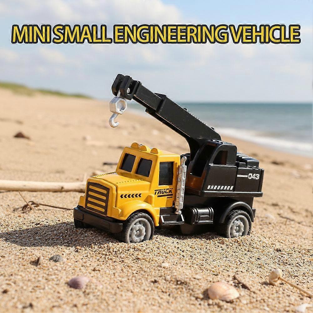 Alloy Small Construction Cars Vehicles, Die Cast Mini Construction Truck Toys