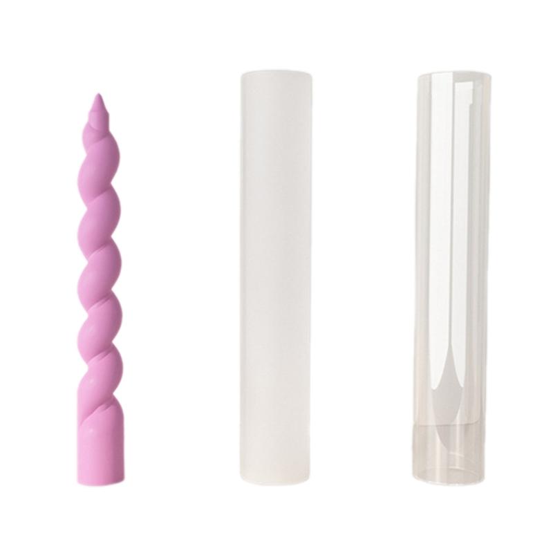 

Spiricle Shapes Silicone Mold Handmade Wax Candle Mould Durable Epoxy Resin Moulds Aromatherapy/Aromas Casting Molds