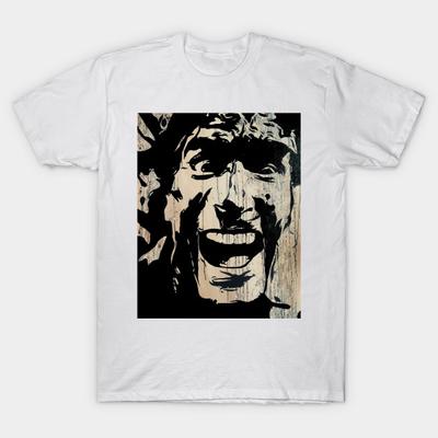 Asian Size Men Print T-shirt Who'S Laughing Now?! No-Cut Heat Transfer Print Cotton Tshirt
