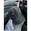 Unisex Vintage Letter Embroidered Baseball Cap Soft Crown Adjustable Hat Streetwear Casual Outfits