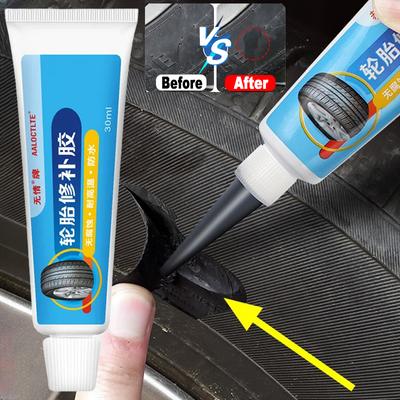 Cola para reparo de pneus Líquido Forte Borracha Colas Borracha preta Resistente ao desgaste Não corrosivo Adesivo Instantâneo Forte Ligação Couro
