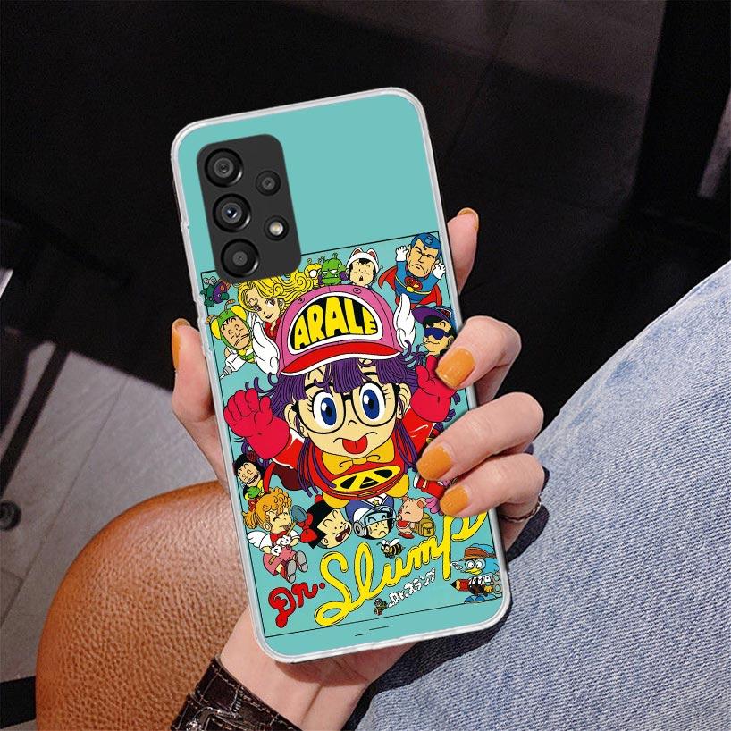 Arale Dr Slump Phone Case For Samsung Galaxy A52 A32 A22 A12 A51 A31 A50S A30S A20S A10S Note 20 Ultra 10 Plus S10 A72 A71 Galax