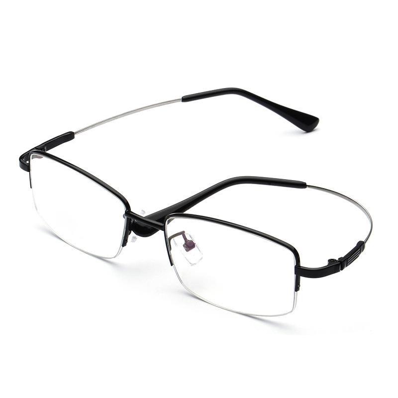 Memory Titanium Anti-Blue Light, Anti-Radiation Glasses for Men & Women - No Prescription, High-Definition Protective Eyewear