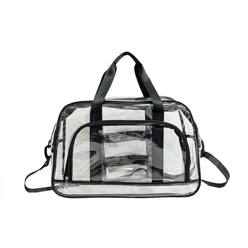 Large Capacity PVC Travel Bag - Wet/Dry Separation, Waterproof, Handheld & Crossbody Gym Bag