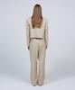 Meuameu [Essential] Linen Signature Pin Tuck Slacks