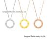 Ka's Classic Love Star Pendant Necklace - Light Luxury Titanium Steel