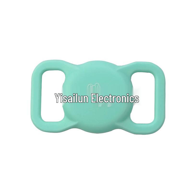 Pet Collar Silicone Sleeve for Apple AirTag - Anti-Lost Protective Case for Cats and Dogs