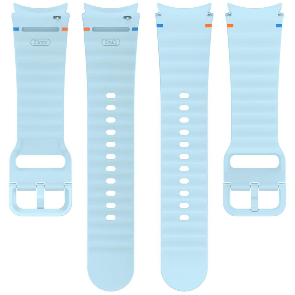 Originele Siliconen Band voor Samsung Galaxy Watch 7 44mm 40mm FE 6 4 5 pro 45mm Armband voor Watch 6 Classic 43mm 47mm Sportband