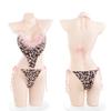 Sex lingerie leopard print hot cat uniform free passion cute cat plush one-piece suit sexy qqny woman
