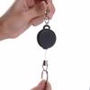 Fashion Flexible Keychain Key Ring Wire Rope Chain Stretched Bag Wallet Decor