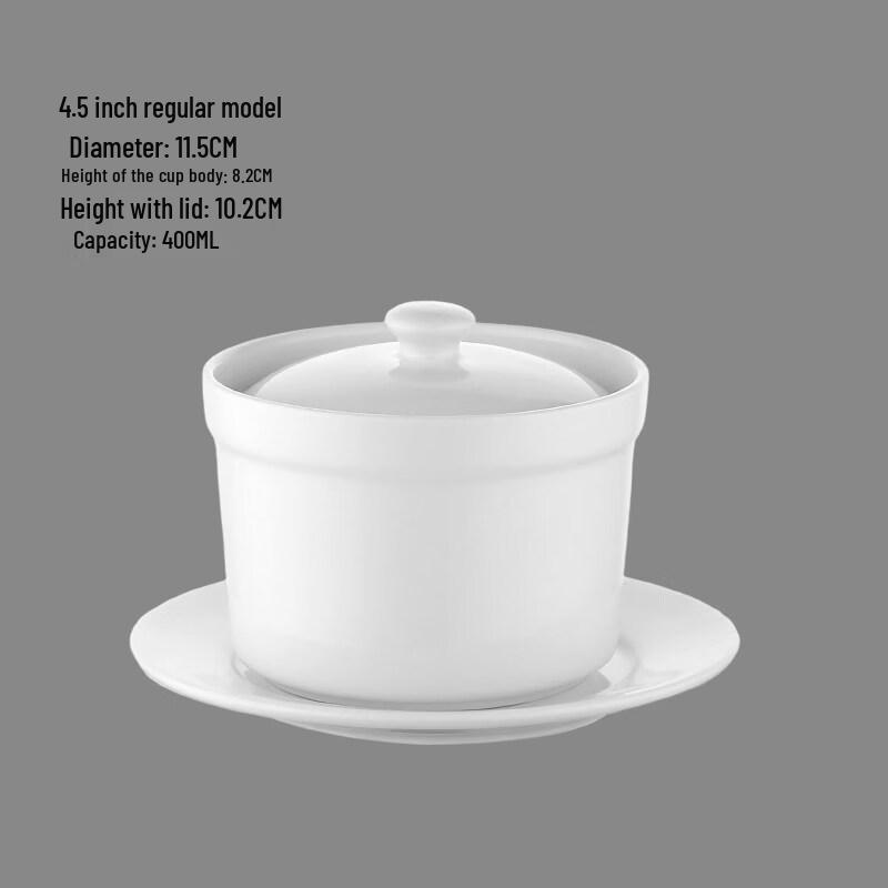 Ruhan Ceramic Double Boiler Stew Pot Set