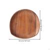 Versatile Wooden Serving Tray | Smooth Polished Surface, Acacia Wood Tray, for Tabletop Styling