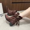Fashion 2025Winter Shoes Women Boots Casual Lightweight Ankle Boots Plus Size Comfortable Soft Bottom Flats Women Couple Botas De Mujer
