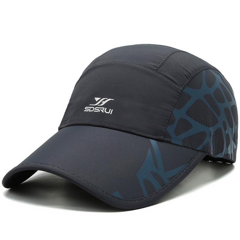 Casquette de baseball chapeau polyvalent pour hommes chapeau d'été pour hommes pare-soleil chapeau de soleil pour femmes version coréenne tendance casquette de printemps et d'automne séchage rapide protection solaire