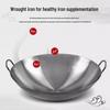 Kangfutao Commercial Round-Bottom Seasoned Iron Wok