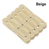 10pcs Non Slip Velvet Hangers Clips for Velvet Flocked Trouser Coat Clothes Clip Drying Racks Space Saving Hanging Hooks