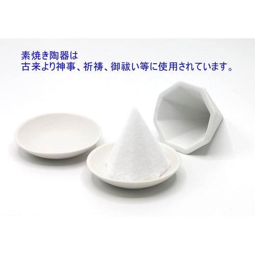 [Special Mold Set for Morishio] Morishio brings good luck and fortune, and is a power spot. Made in Japan Morishio Set: Unglazed Octagonal Morishio