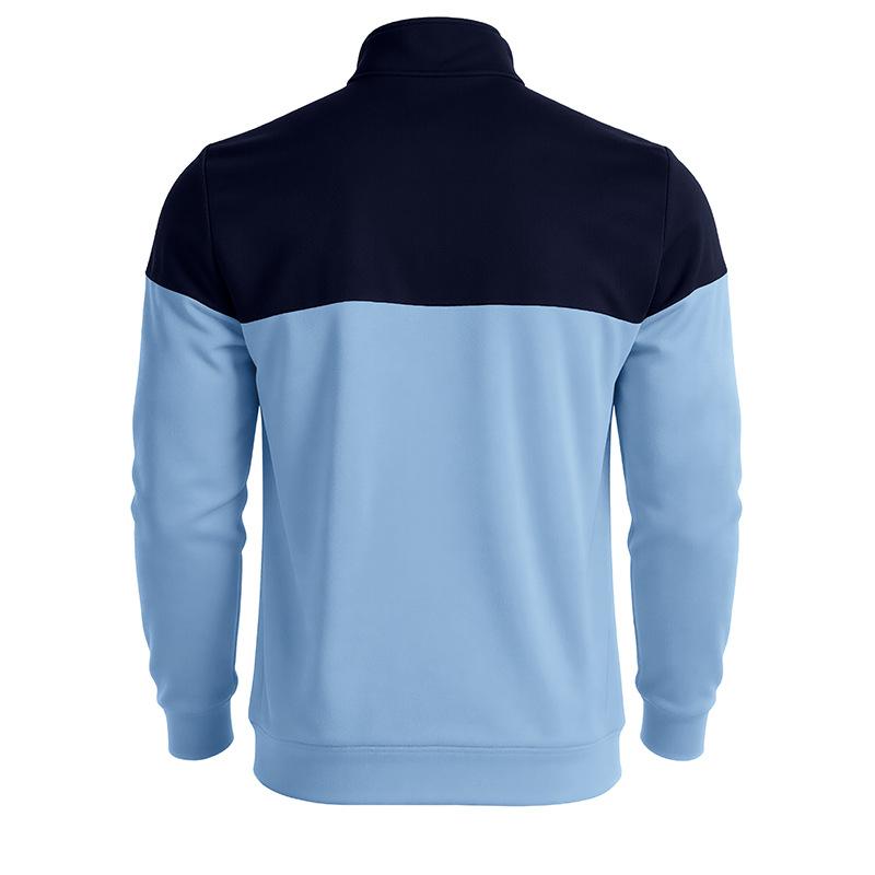 Men Half Zip Stand Collar Sweatshirt Long Sleeve Casual Loose Pullover Tops Autumn Winter Fashion Male Daily Comfortable Streetwear Sweatshirts