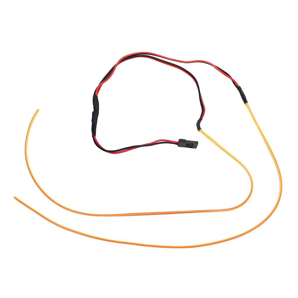 RC Car Decorative Light Strip Fit for SCX24 1 24 1 18 High Simulation Flexible Cuttable for Model Car Red
