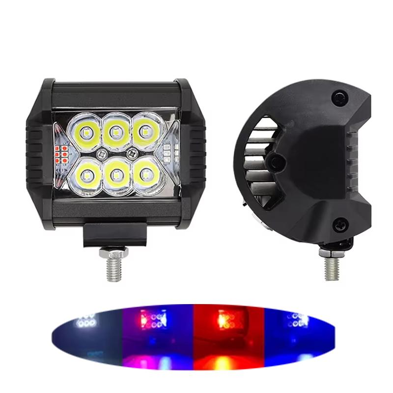 

4 Inch LED Work Light White Yellow Red Blue 60W 12V 24V Fog Driving LED Work Light for Jeep Auto ATV Truck 4x4 Off-Road 1 piece
