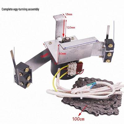 Máquina Incubadora de Viragem de Ovos Totalmente Automática com Motor Industrial