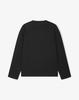 WORK ON BODY OFF Rested Semi-Overfit Henley Neck Knit [Black]