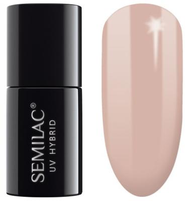 Lakier Hybrydowy Do Paznokci Beżowy #135 Semilac Frappe 7 Ml