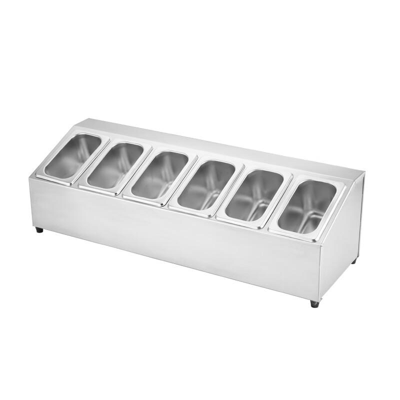Handun Stainless Steel Condiment Dispenser Rack Set