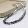 Elegant Gradient Pearl Necklace: High-End Light Luxury Retro Choker for Women