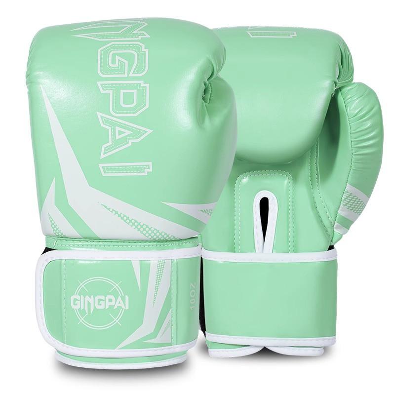 Professional Boxing Gloves Kids Adults Muay Thai Kickboxing Training Punching Bag Workout Breathable PU Leather