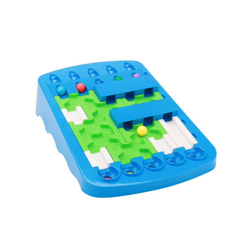 Dropshipping Wczesna Edukacja Wyzwanie Labirynt Rodzic-Dziecko: Dziecięca gra stołowa typu puzzle z odnajdywaniem drogi dla przedszkola.