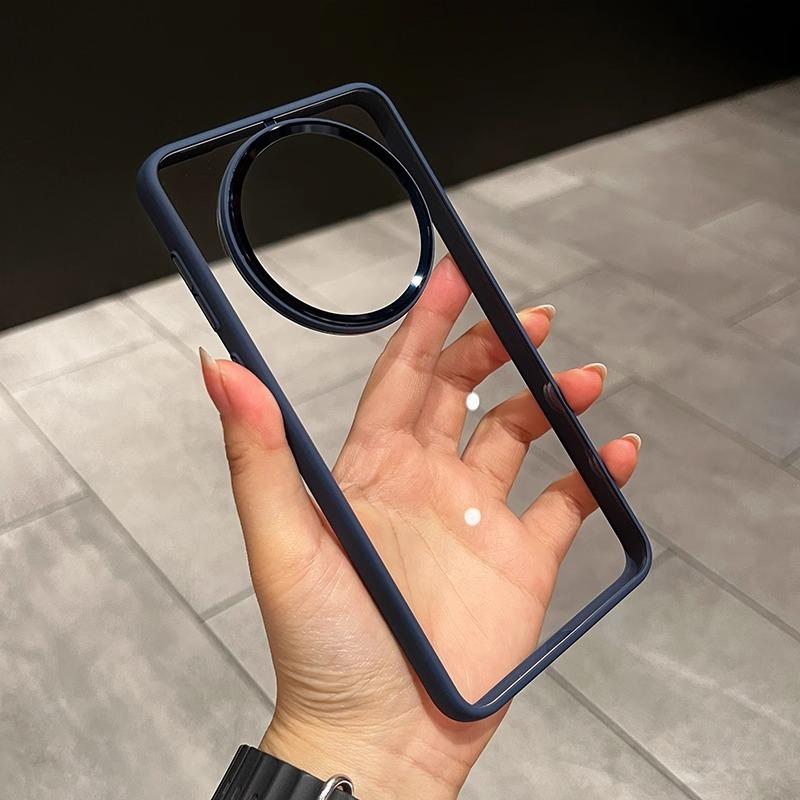 

Magnetic Metal Large Hole Lens Suitable for Huawei Mate70pro Mobile Phone Case Mate60 New Transparent Protective Case Huawei Mate 60 Pro +