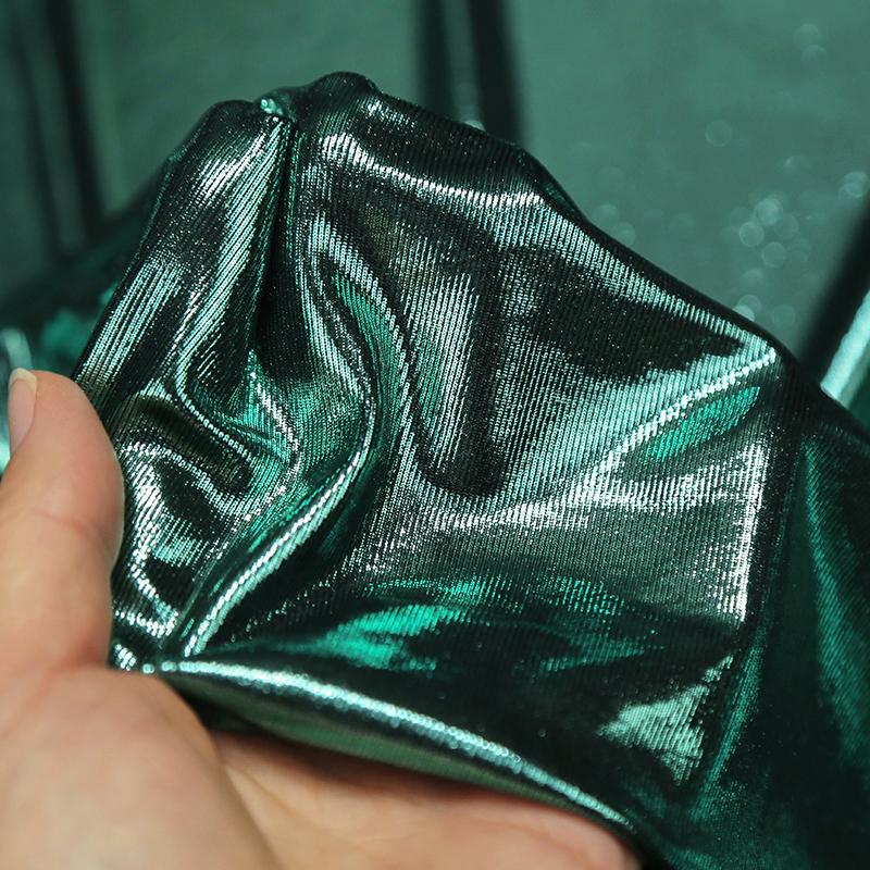 

Тканина з текстурою рідкого металу, блискуча, еластична, з дзеркальним сріблястим блиском, для шиття суконь та іншого одягу, дизайнерська тканина для DIY 50cmx142cm