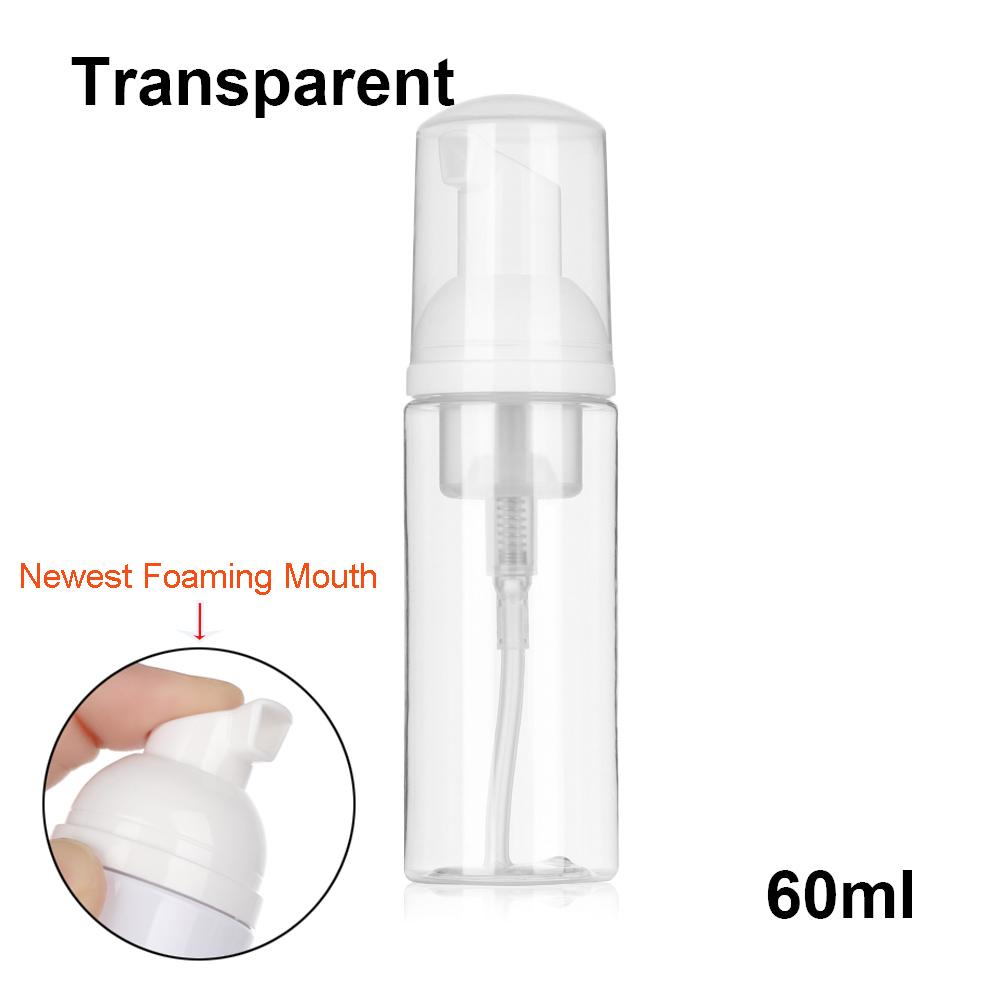 50/60/100/150/300ML Clear Foaming Bottle Liquid Soap Whipped Mousse Points Bottling Shampoo Lotion Shower Gel Foam Pump Bottles