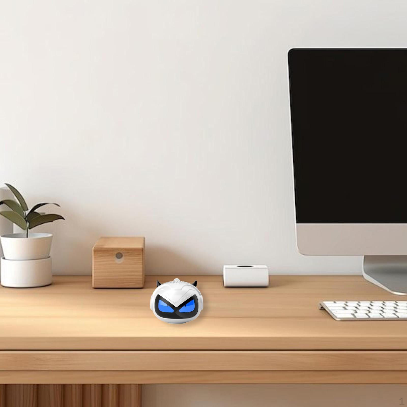 

Портативний Bluetooth-динамік Гучномовець Орнамент Взаємозв язок Новинка Симпатичний сабвуфер Міні-музика білий