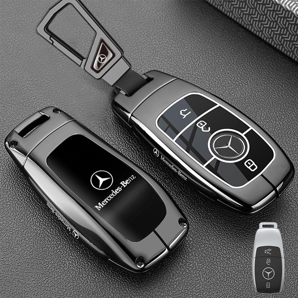 ZHC5 Car Key Rings For Mercedes Benz A B C E S Class W204 W205 W212 W213 W176 GLC CLE CLA GLB GLC GLS AMG W177 W222 Key Case Cover